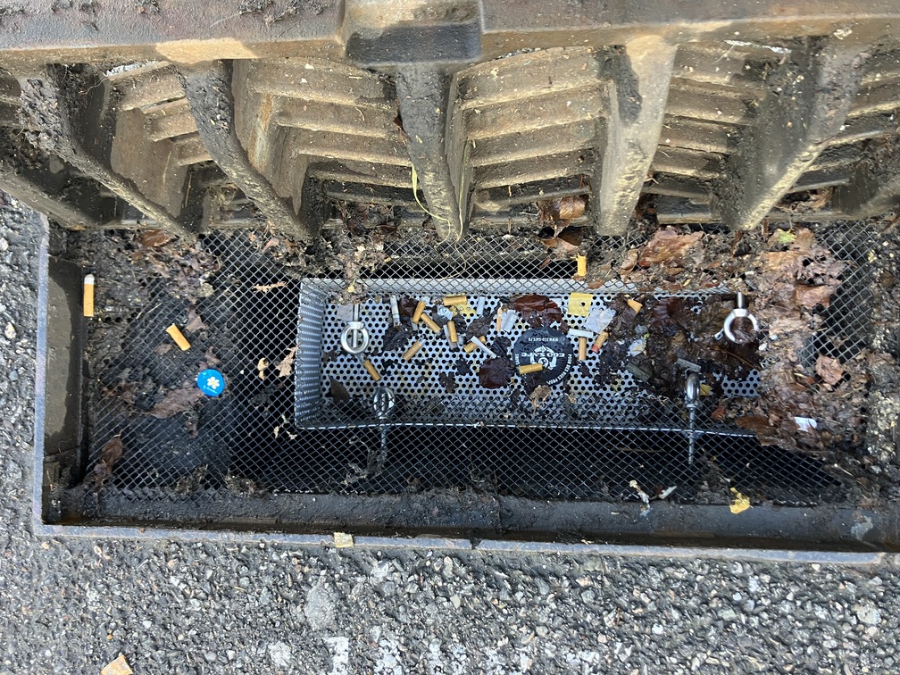 Capture de gravats et sédiments